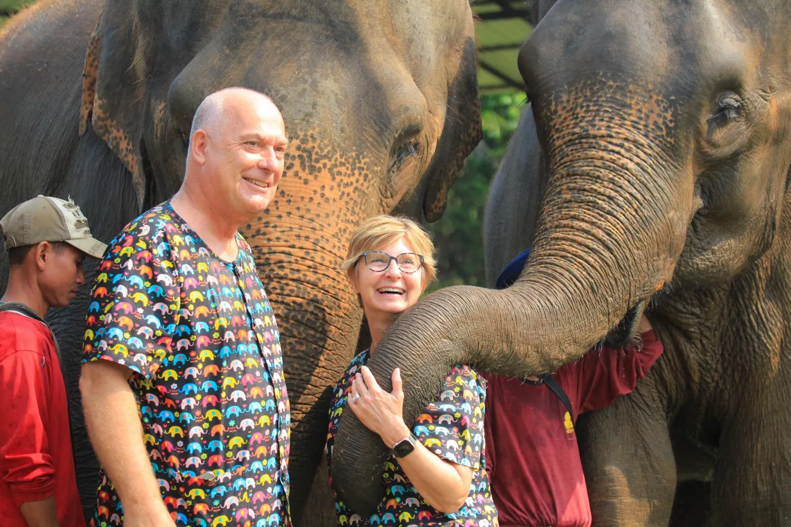 Mr. Trevor and Mrs. Janet
